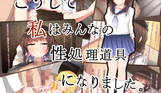 こうして私はみんなの性欲処理道具になりました。