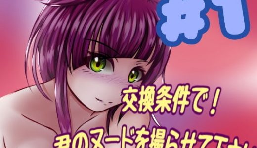 交換条件で！君のヌードを撮らせて下さい！
