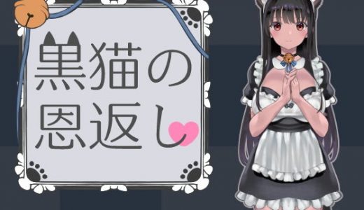 黒猫の恩返し