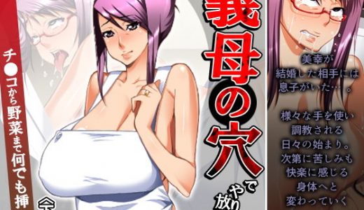 義母の穴でやり放題！チ●コから野菜まで何でも挿入！ 下巻