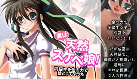 君は天然スケベ娘！同級生を金の力で堕としてやった