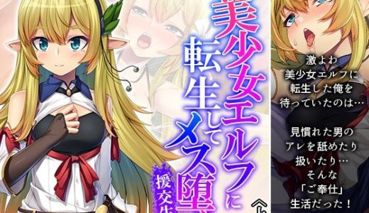 クソ雑魚美少女エルフに転生してメス堕ち援交生活 上巻