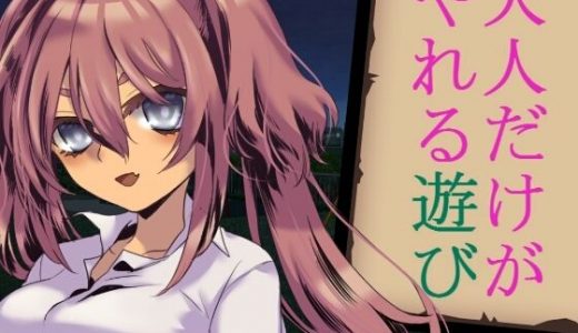 大人だけがやれる遊び