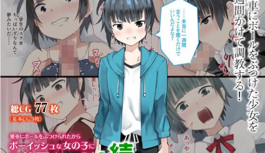 愛車にボールをぶつけられたからボーイッシュな女の子にお仕置きした話・続