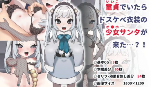 30年間童貞でいたらドスケベ衣装の少女サンタが来た…？！