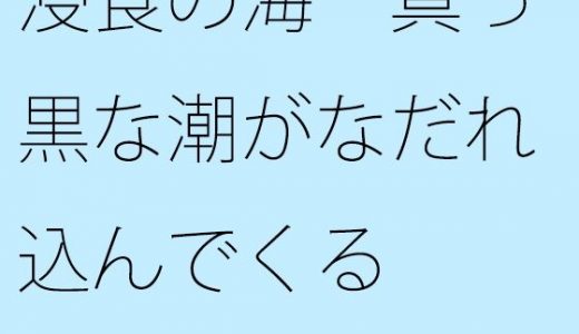 【無料】浸食の海 真っ黒な潮がなだれ込んでくる