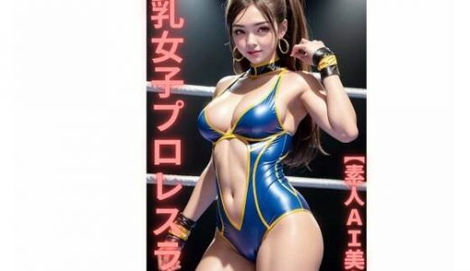 巨乳女子プロレスラー【素人AI美女】