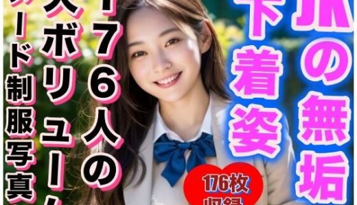 JKの無垢な下着姿 176人完全版