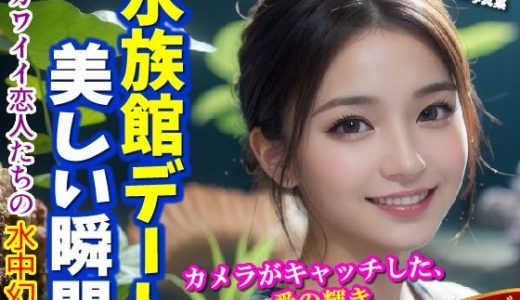 水族館デートの美しい瞬間?大好きな彼女をカメラに捉えた?（全169ページ）