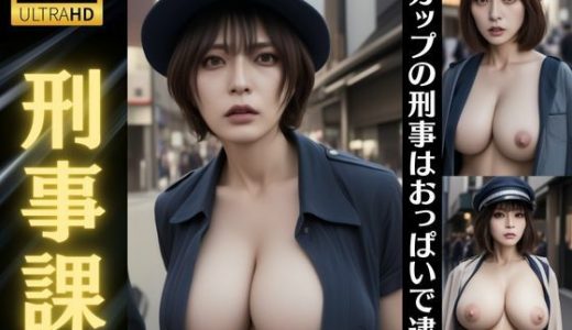 【刑事課】Gカップの刑事は巨乳おっぱいで犯罪者を逮捕しまくる！
