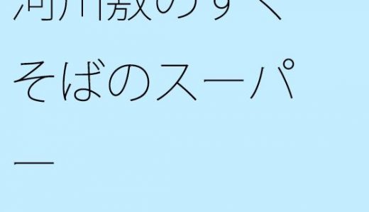 【無料】河川敷のすぐそばのスーパー