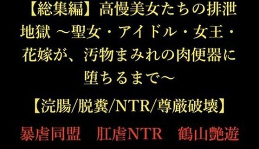 【総集編】高慢美女たちの排泄地獄 〜聖女・アイドル・女王・花嫁が、汚物まみれの肉便器に堕ちるまで〜【浣腸/脱糞/NTR/尊厳破壊】